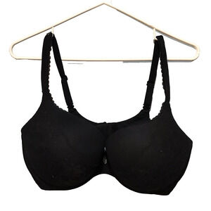 Victoria’s Secret Body By Victoria Padded Perfect Shape Bra Size 36DDD Black